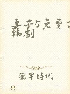 妻子5免费高清韩剧