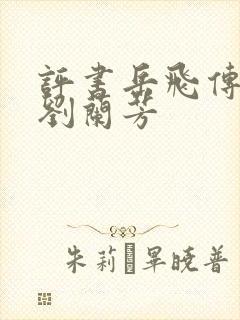 评书岳飞传全部刘兰芳