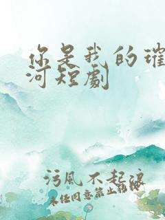 你是我的璀璨星河短剧