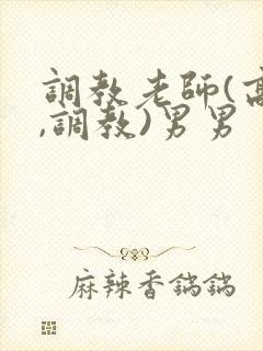 调教老师(高h,调教)男男