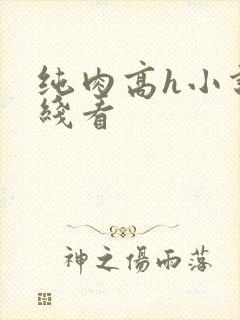 纯肉高h小说在线看