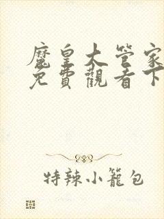 魔皇大管家漫画免费观看下拉式