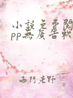 小说免费阅读app无广告软件