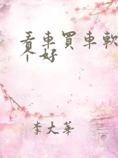 看车买车软件哪个好