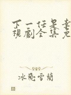 下一任是幸福电视剧全集免费观看