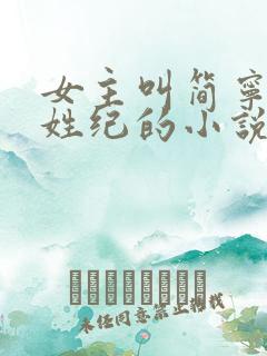 女主叫简宁男主姓纪的小说