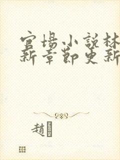 官场小说林一最新章节更新