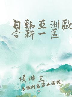 日韩亚洲欧美综合新一区