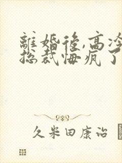 离婚后,高冷女总裁悔疯了