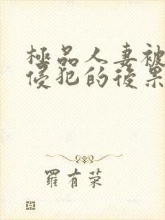 极品人妻被黑人侵犯的后果