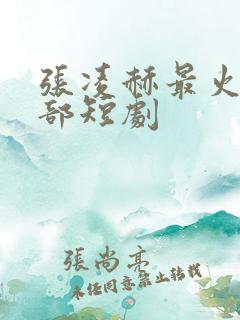 张凌赫最火的5部短剧