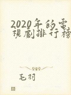 2020年的电视剧排行榜前十名