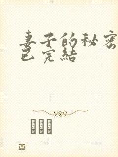 妻子的秘密小说已完结