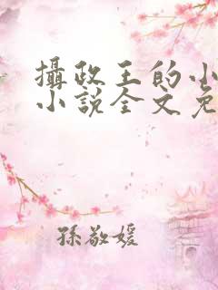 摄政王的小狼妃小说全文免费阅读