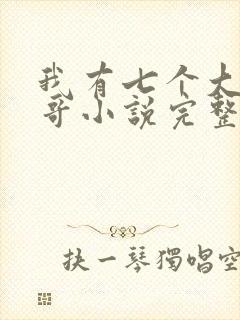 我有七个大佬哥哥小说完整版大结局