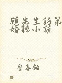 顾先生的第一宠婚听小说