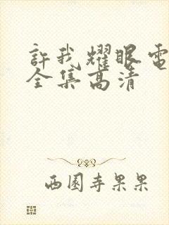 许我耀眼电视剧全集高清