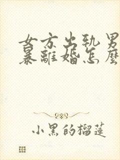 女方出轨男方家暴离婚怎么判