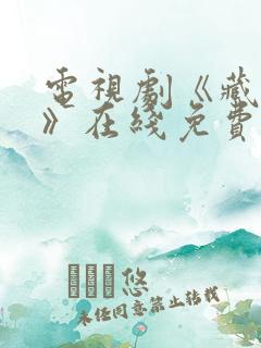 电视剧《藏海传》在线免费