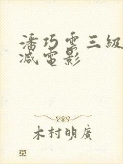 潘巧云三级无删减电影