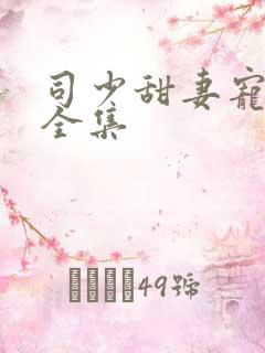 司少甜妻宠定了全集