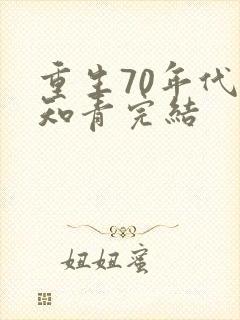 重生70年代当知青完结