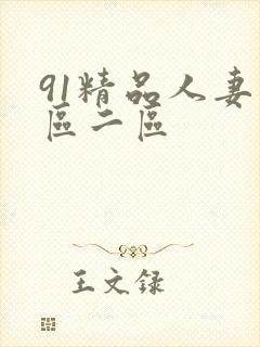 91精品人妻一区二区