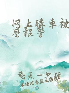 网上购车被骗怎么报警