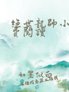 绝世龙帅小说免费阅读