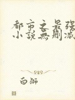 都市之最强狂兵小说无删减版