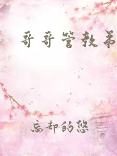 哥哥管教弟弟