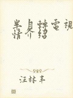 半月转电视剧剧情介绍