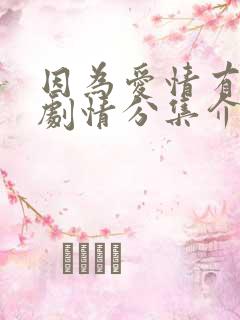 因为爱情有幸福剧情分集介绍