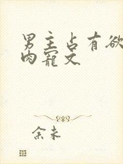 男主占有欲强的肉宠文