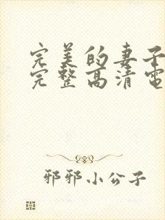 完美的妻子免费完整高清电视剧在线看