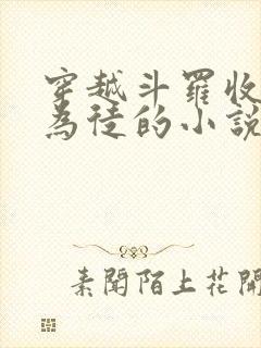 穿越斗罗收唐三为徒的小说