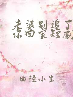 老婆别追了我跟你回家短剧免费观看全集