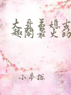 大哥弟媳古言笔趣阁最火的一句