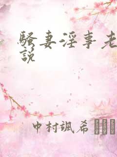 骚妻淫事老婆小说
