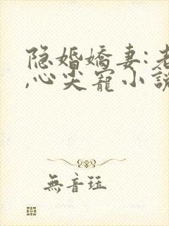 隐婚娇妻:老公,心尖宠小说
