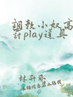 调教小奴高潮惩罚play道具