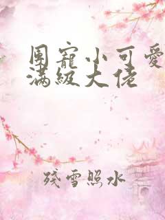 团宠小可爱穿成满级大佬