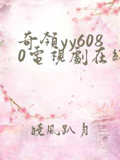 奇领yy6080电视剧在线观看