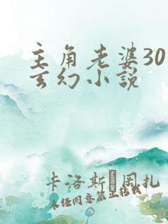 主角老婆30个玄幻小说