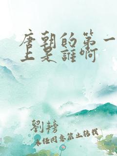 唐朝的第一位皇上是谁啊