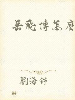 岳飞传怎么下载