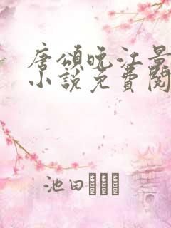 唐颂晚江景聿的小说免费阅读全文