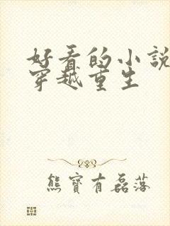 好看的小说推荐穿越重生