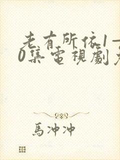 老有所依1—40集电视剧免费观看