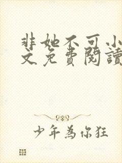 非她不可小说全文免费阅读沈遇